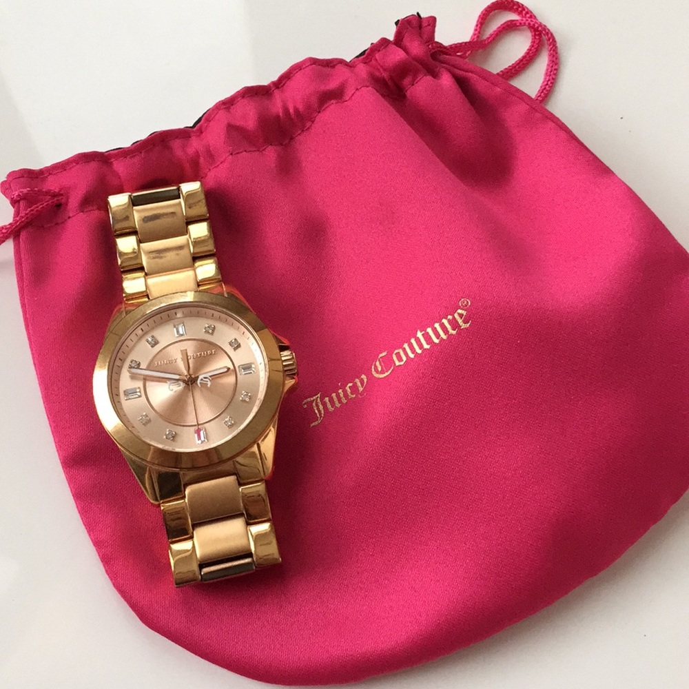 Juicy Couture Rose Gold Watch